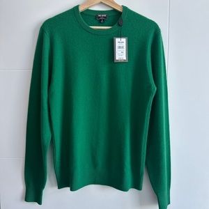 TODD SNYDER - BNWT 100% Cashmere Sweater - Men’s Small, Kelly Green